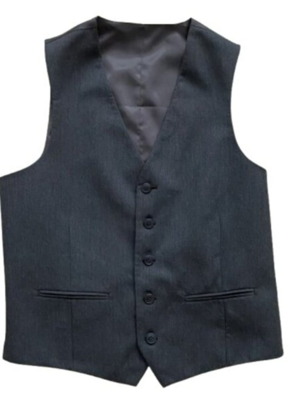Unbranded formal charcoal suit vest - Picture 3 of 3
